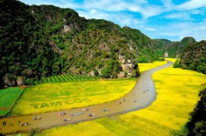 Ninh Binh is a must-visit destination on the best itinerary for Vietnam.