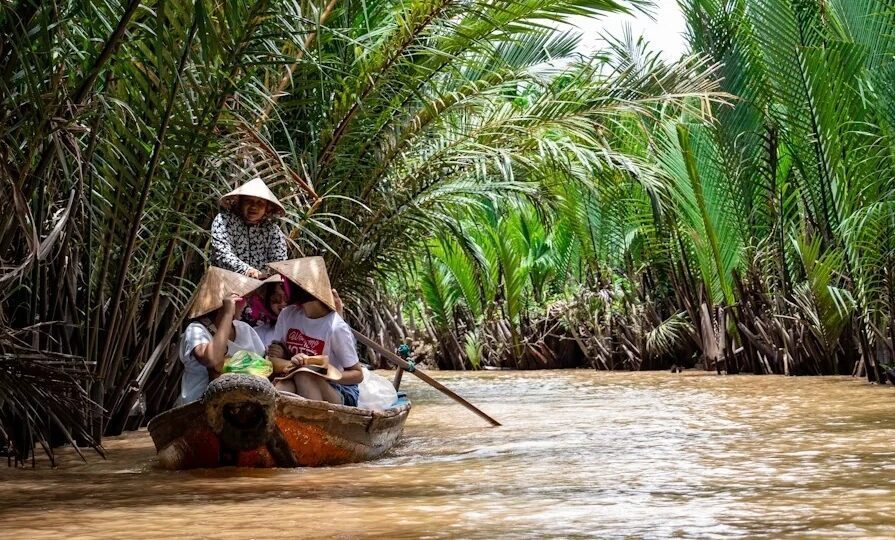 Mekong Delta from Ho Chi Minh City.